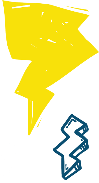 yellow lightning icon