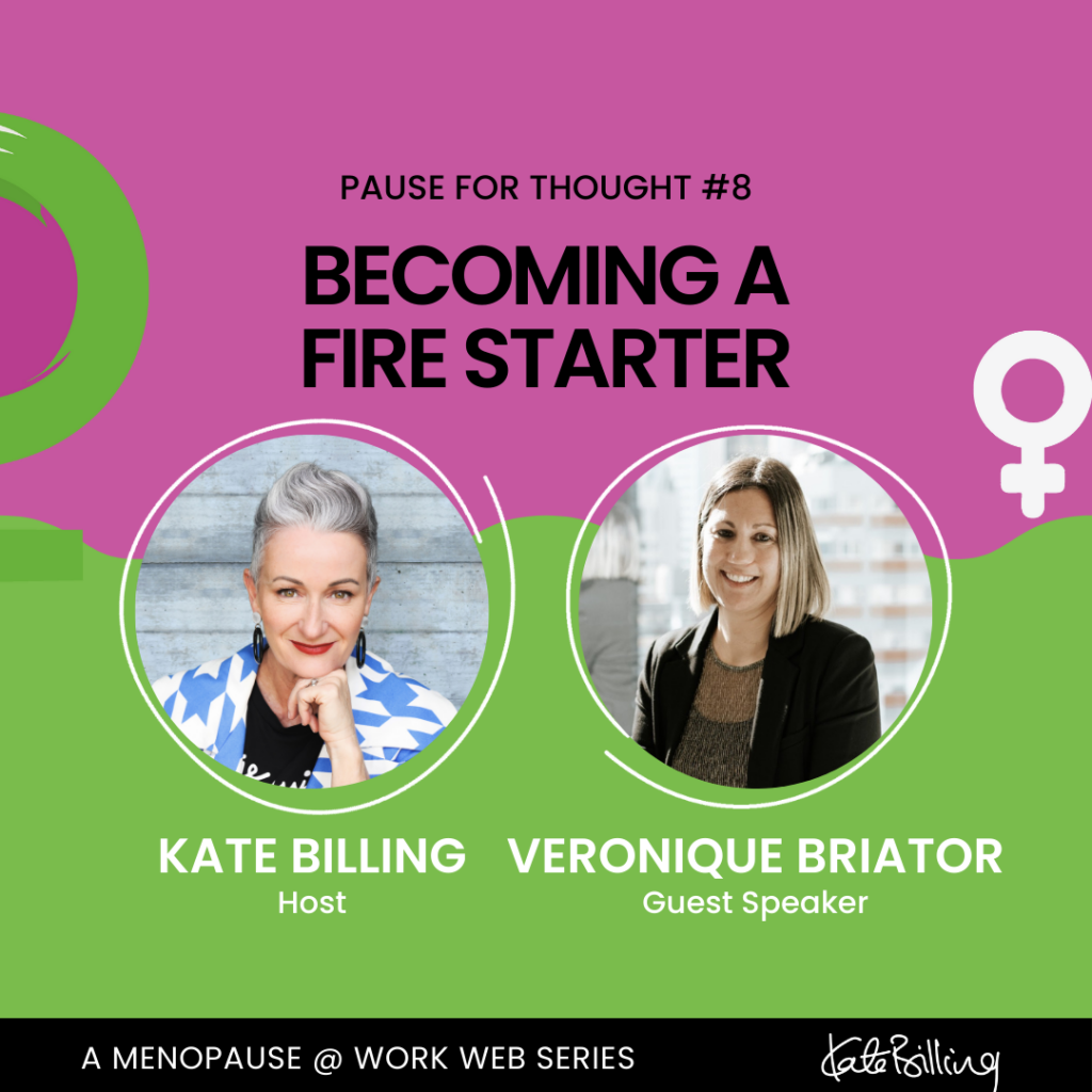 menopause web series image cover for Becoming a Fire Starter
